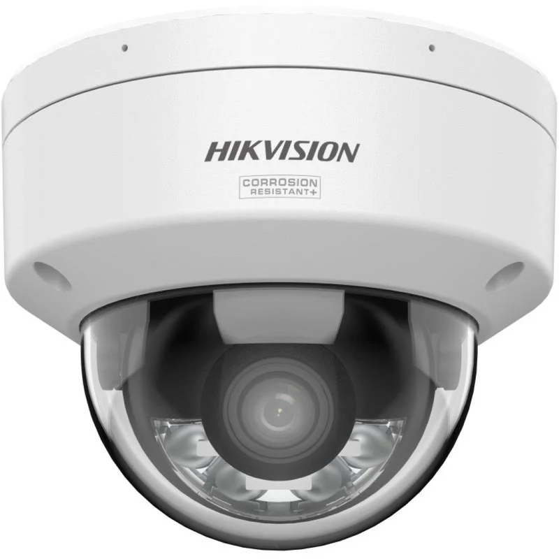 Hikvision DS-2CD2187G3-LIS2UY | 8MP ColorVu G3 Dome | 4mm | Actieve Afschrikking | Wit