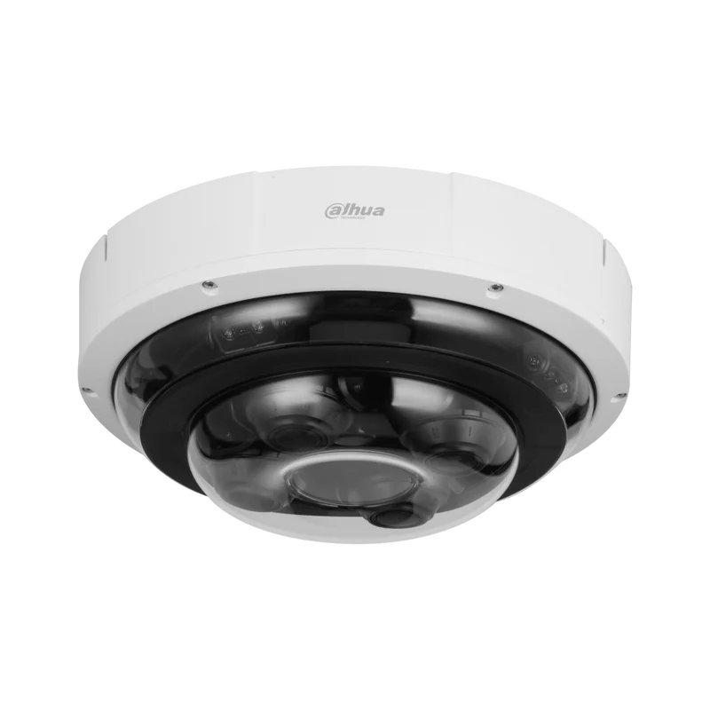 Dahua IPC-PDBW82041-B360-S2 | 4× 5MP Multi-Sensor Dome | 20MP | 360° | Smart IR 30m | Gezichtsdetectie | IP67 IK10 | Wit