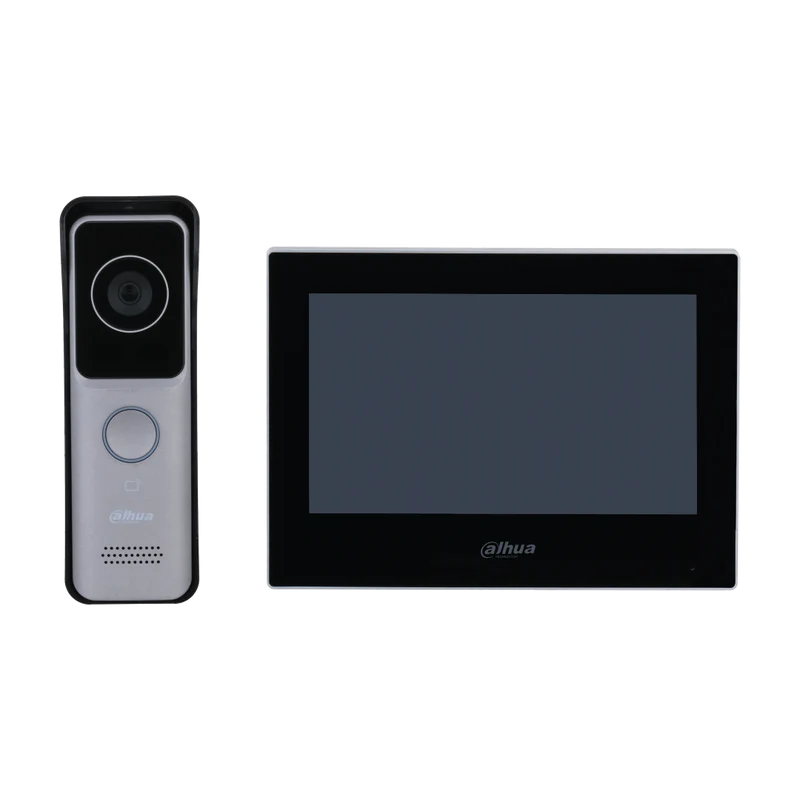 Dahua DHI-KTW02 WiFi IP Villa Intercom Kit — VTO2311R-WP Buitenpost + VTH2621G-WP Binnenmonitor