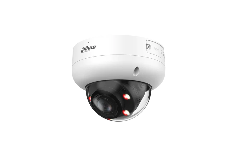 Dahua DH-IPC-HDBW3649R1P-ZAS-PV-2712-PRO | 6MP WizSense Mini Dome Camera | 2.7-12mm | Smart Dual Light | Actief Alarm | Wit
