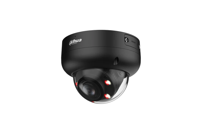 Dahua IPC-HDBW3849R-ZS-IL Zwart | WizSense 8MP | 2.7-13.5mm | Smart Dual Light Dome met IK10