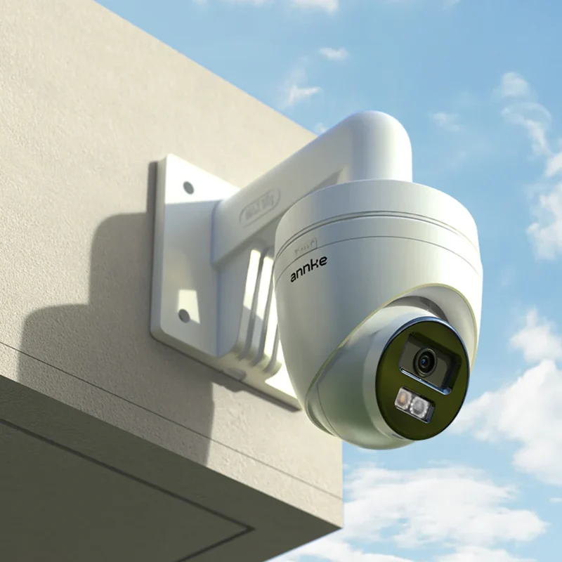 Support de caméra de surveillance en métal robuste, montage mural ou plafond, compatible avec caméras dôme, turret et bullet, adapté aux caméras de sécurité standard