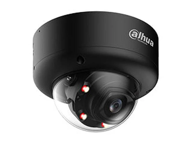Dahua DH-IPC-HDBW5859E1-ZE-IL-Black | 8MP WizSense Dome | 8–32mm Motorized | Smart Dual Light | Auto-tracking | Anti-Corrosie NEMA4X | IP67 | Zwart