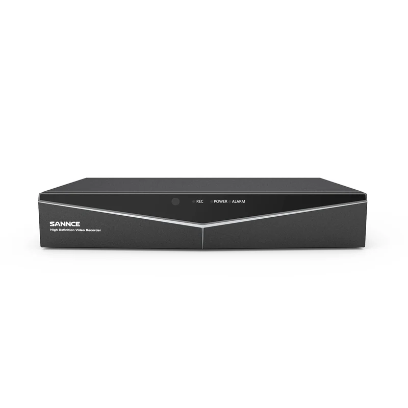 8 Canaux 5MP Hybride 5-en-1 CCTV Enregistreur Vidéo Numérique, DVR de Sécurité Filaire, Alertes de Mouvement, Prise en Charge des Caméras IP & Analogiques