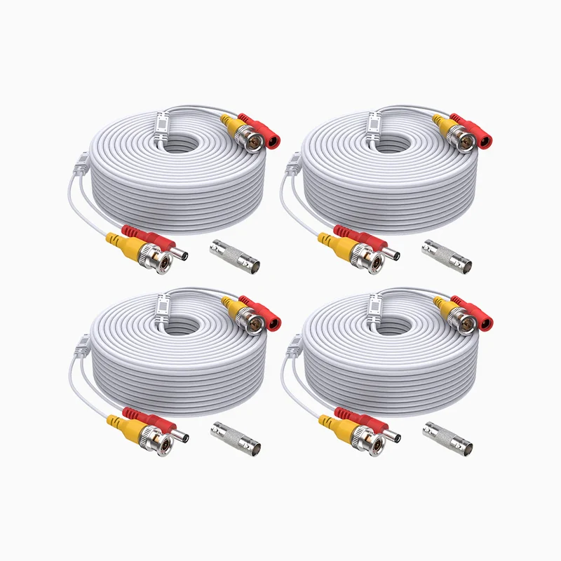 Câbles d'alimentation vidéo 2 en 1 de 30/45 mètres (100/150 pieds)