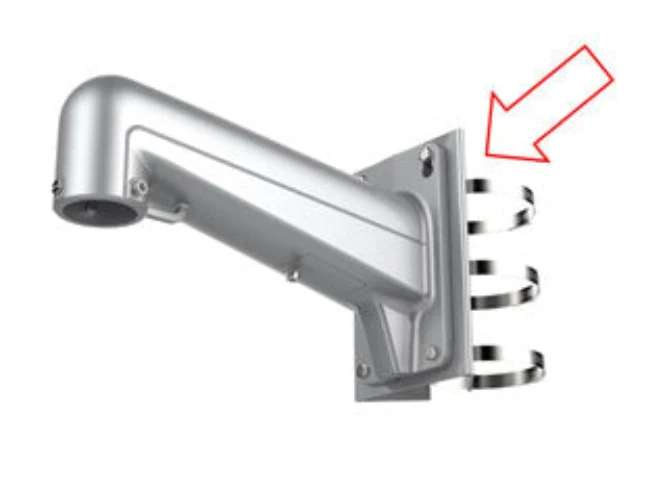 Hikvision DS-1602ZJ-Pole Paalbeugel voor Beveiligingscamera's | Grijs