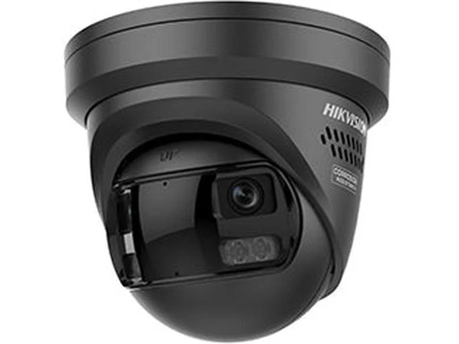 Hikvision DS-2CD2387G3P-LIS2UY/SL | 8MP ColorVu G3 Turret | 2.8mm | Actieve Afschrikking | Zwart