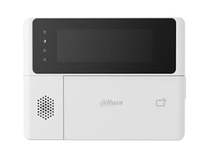 Dahua ARK30C-RW2(868) Multi | AirShield Draadloos Touchscreen Bedienpaneel met Kaartlezer | Wit