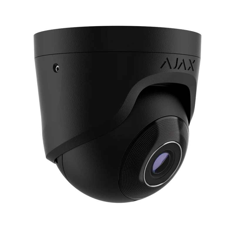 Ajax TurretCam HL 5MP Outdoor Turret Camera | 4mm, Zwart