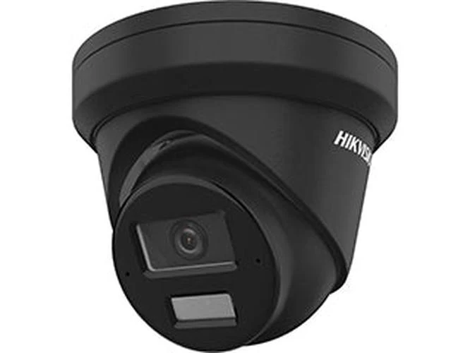 Hikvision DS-2CD2343G2-LI2U BL 4MP AcuSense Turret Camera – 2.8mm Zwart