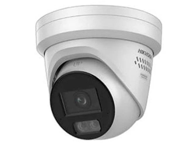 Hikvision DS-2CD23126G3-IS2UY/SL 12MP AcuSense Turret Camera – 4mm Wit