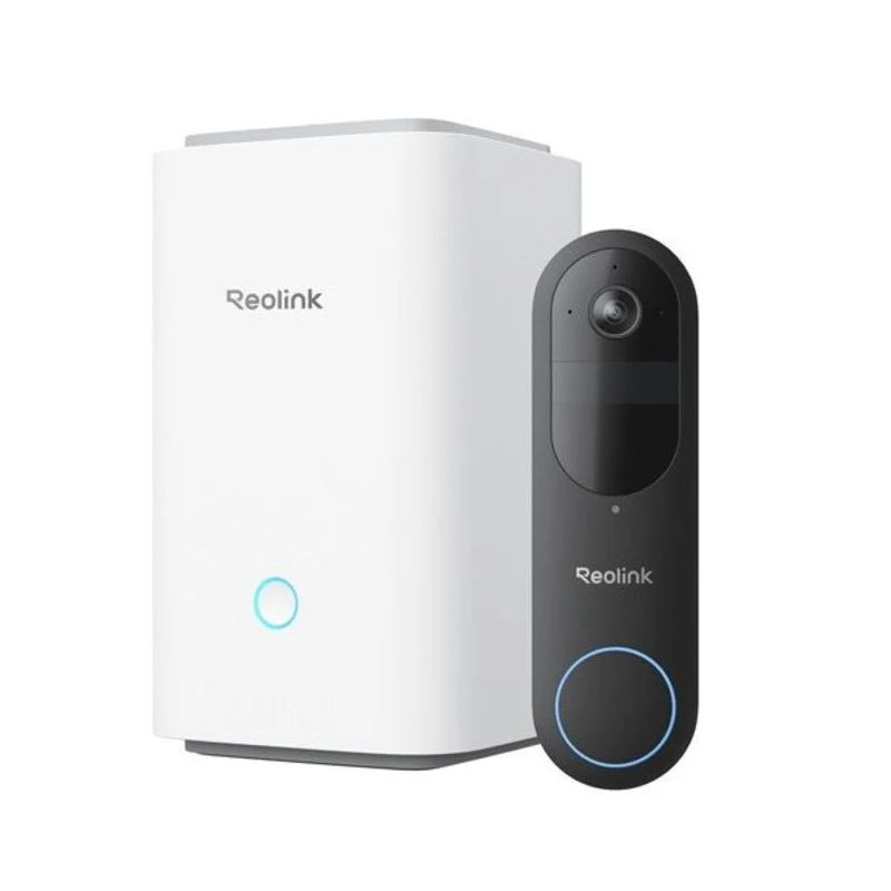 Reolink D340B + Home Hub1 4MP Batterij WiFi Video DeurbelZwart