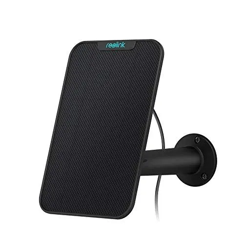 Reolink Zonnepaneel 2 Zwart USB-C 6W voor Batterijcamera's