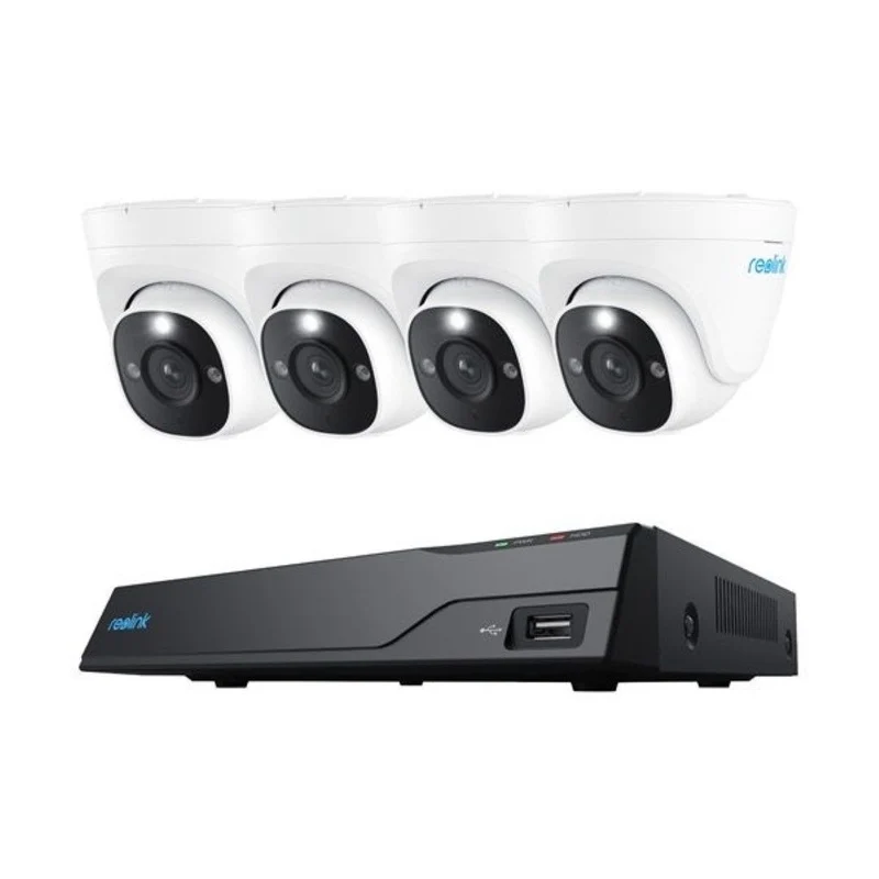 Reolink NVS8-8MD4 | 8MP/4K | PoE | 8-Kanaals NVR | 4 Camera's | 2TB HDD | AI-Detectie | Plug & Play