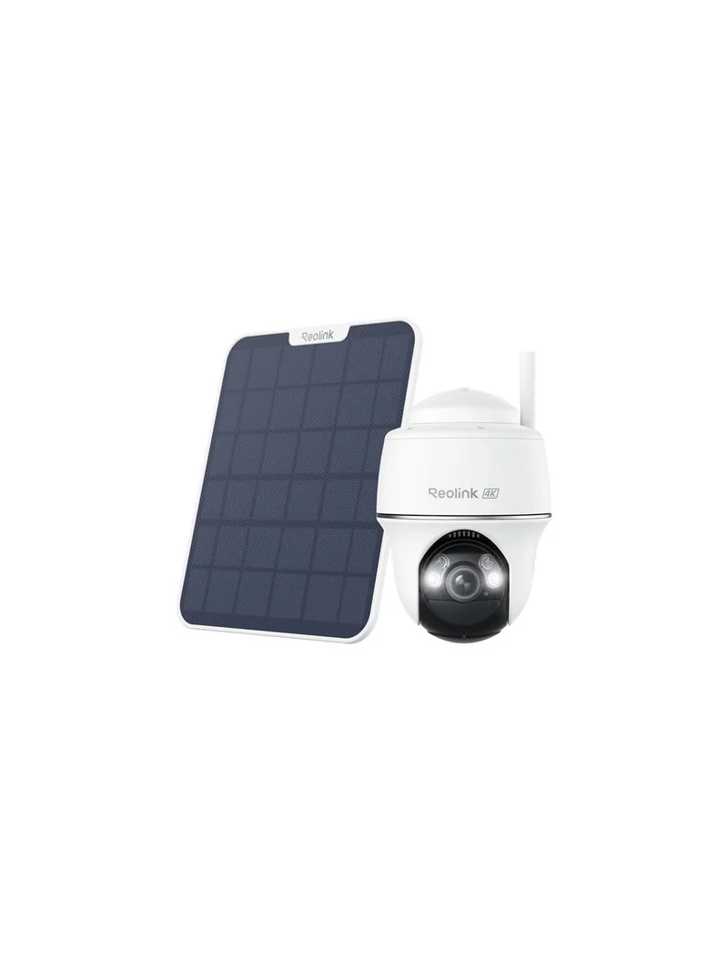 Reolink B440 8MP WiFi Batterij PTZ Dome Buitencamera + Zonnepaneel