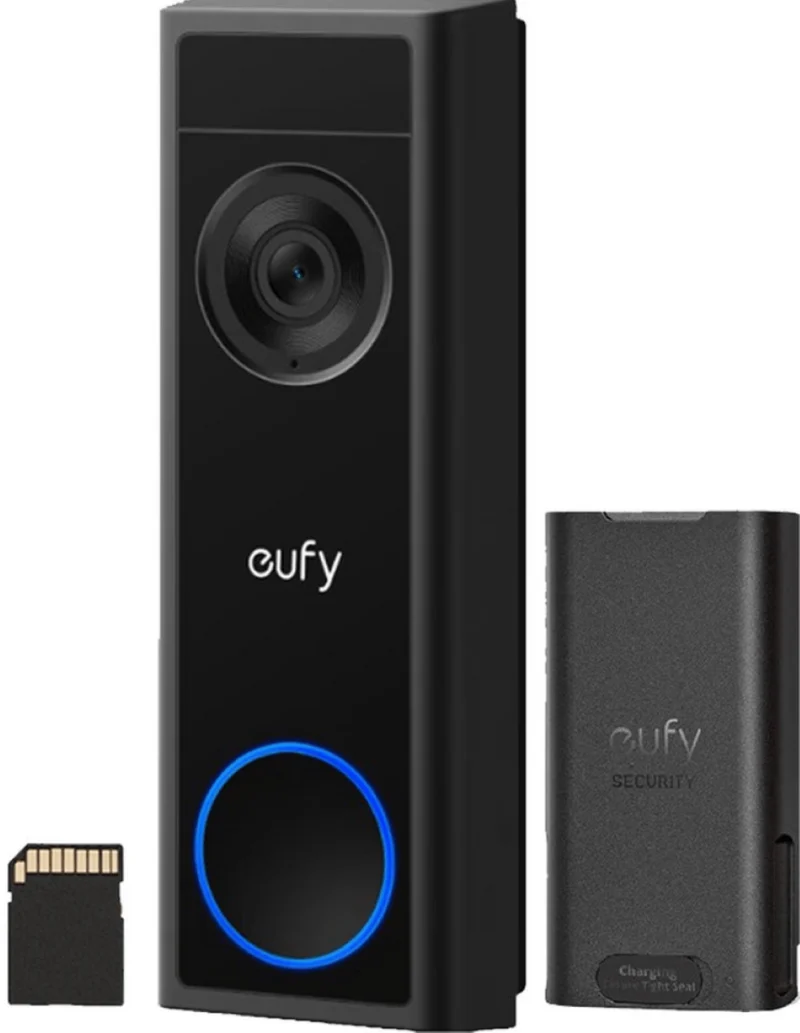 Eufy Video Deurbel C31 | 2K | Draadloos | AI-Detectie | Incl. SD-kaart