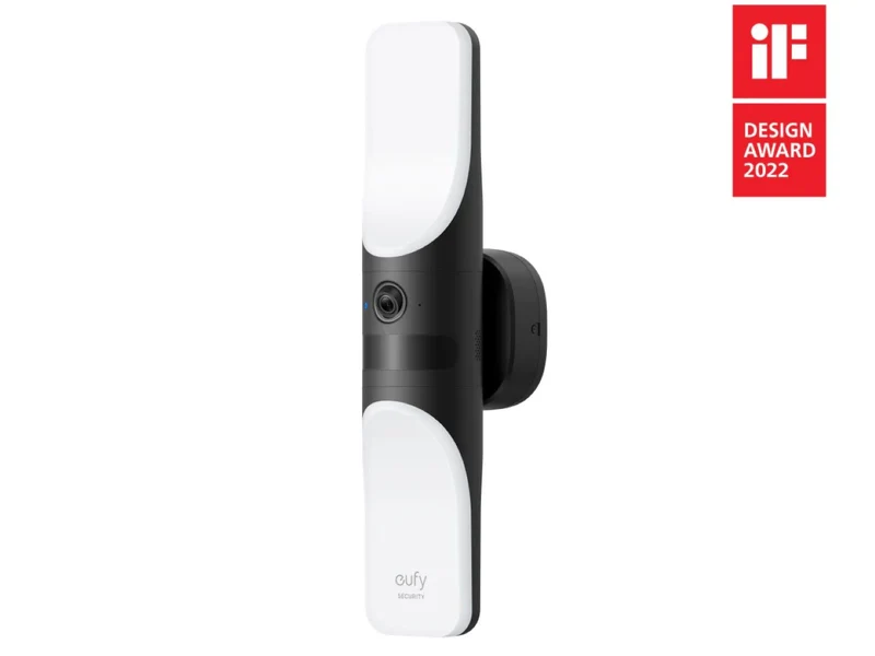 Eufy S100 | Wandlamp + 2K Camera | 1200 Lumen | 160° | AI-Detectie | Kleurennachtzicht | 230V