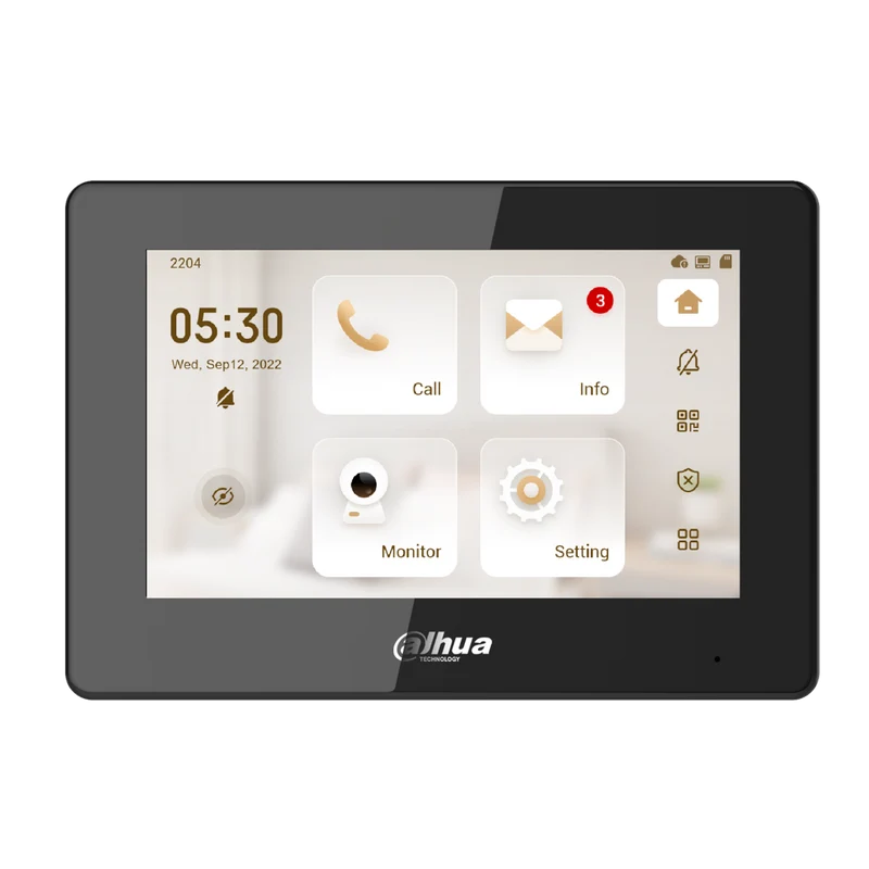 Dahua VTH5421HB Zwart