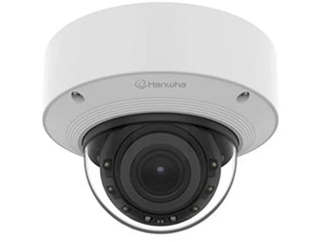 Hanwha XND-A8084RV 5MP Indoor Dome Beveiligingscamera 3,3-9,3mm Varifocaal