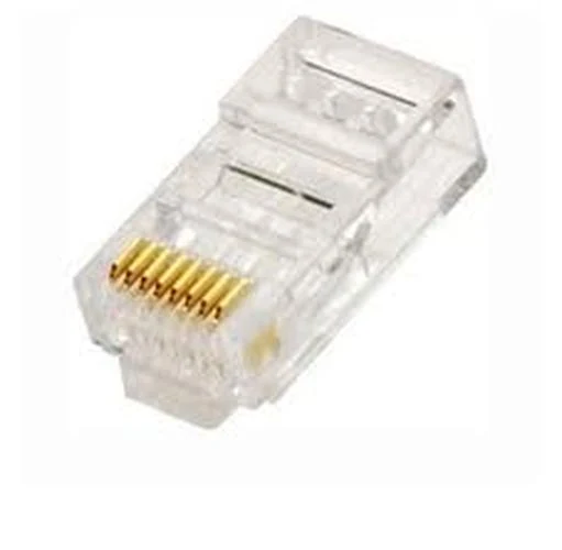 RJ45 CAT6 Connectoren – 10 Stuks voor UTP Netwerkkabels