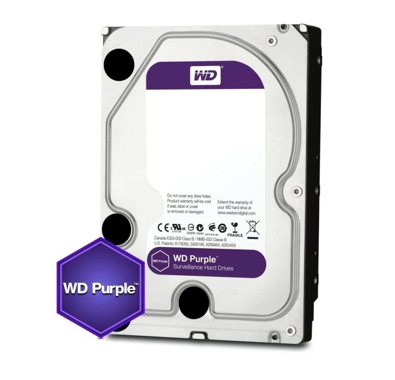 Western Digital Purple 2TB – Surveillance HDD voor NVR en DVR