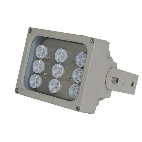 FOCUS INFRAROUGE 110MTS-60º. 9LED. AC220V.24W.IP66 ÉTANCHE