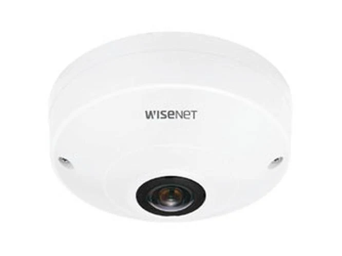Hanwha QNF-8010 6MP Indoor Fisheye Beveiligingscamera
