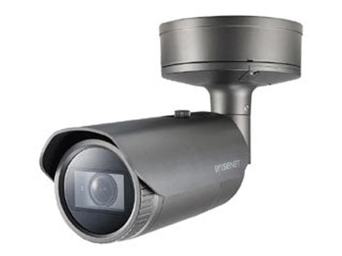 Hanwha XNO-9082R 8MP 4K Outdoor Bullet Beveiligingscamera – Varifocaal 2.8~8.4mm