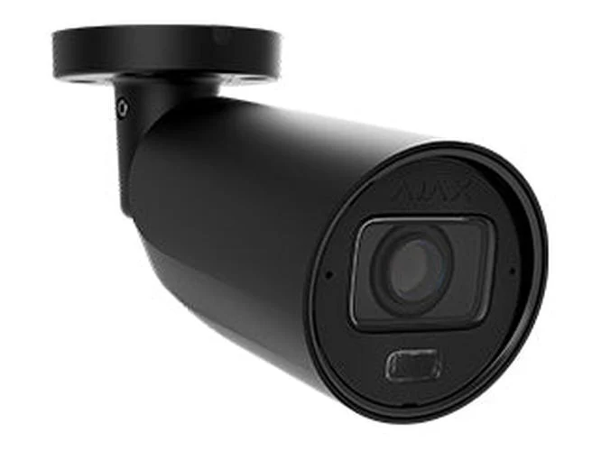 Ajax BulletCam HLVF 5MP Outdoor Bullet Camera | 2,8-8mm Varifocale Lens, Zwart