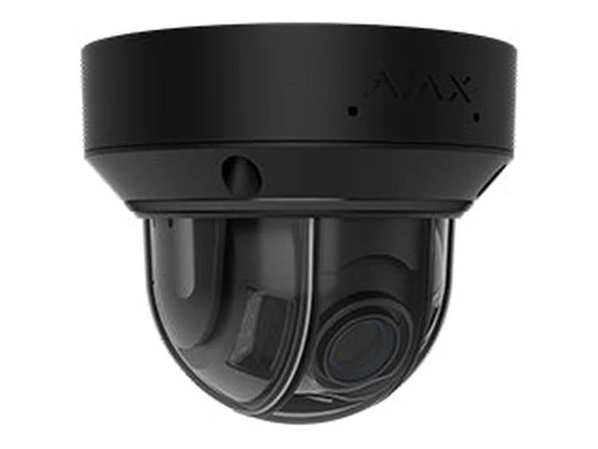 Ajax DomeCam Mini HLVF 8MP Outdoor Dome Camera | 2,8-8mm Varifocale Lens, Zwart