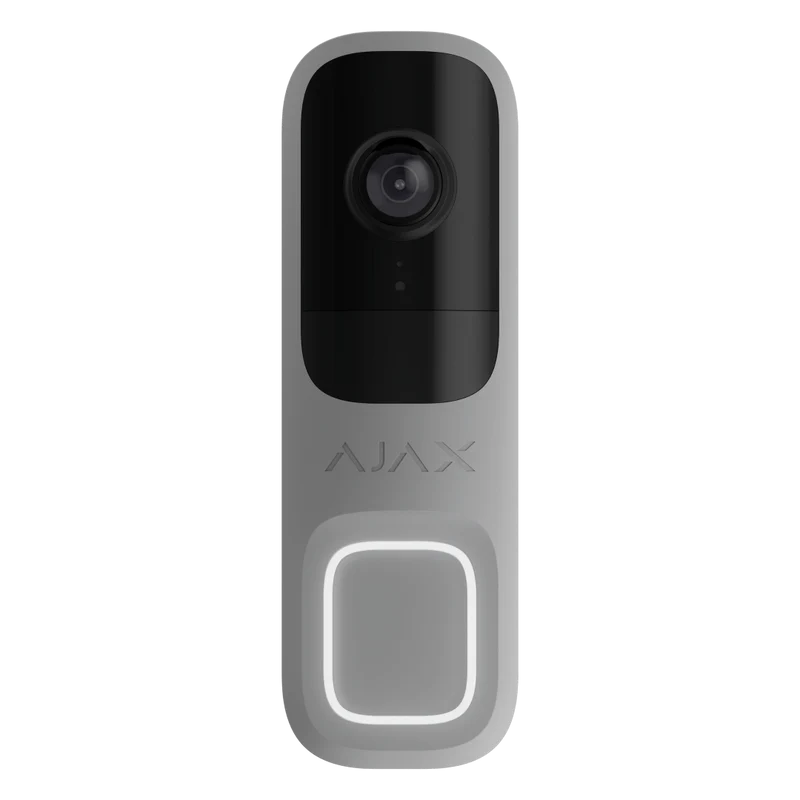 Ajax Doorbell 4MP WiFi Video Deurbel | Grijs