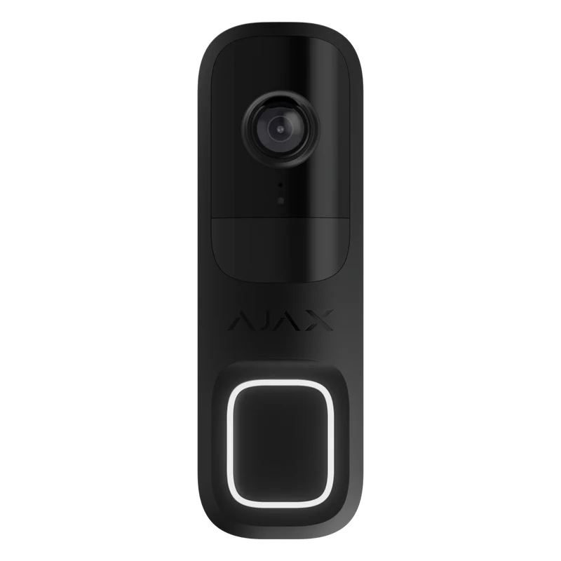 Ajax Doorbell 4MP WiFi Video Deurbel | Zwart