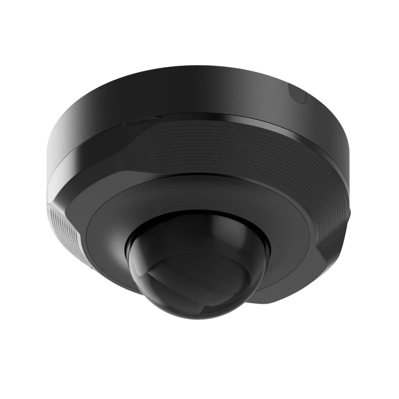Ajax DomeCam Mini HL 8MP Outdoor Dome Camera | 4mm Vaste Lens, Zwart