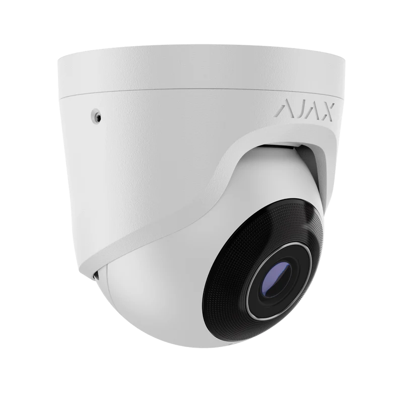 Ajax TurretCam HL 8MP Outdoor Turret Camera | 2,8mm, Wit