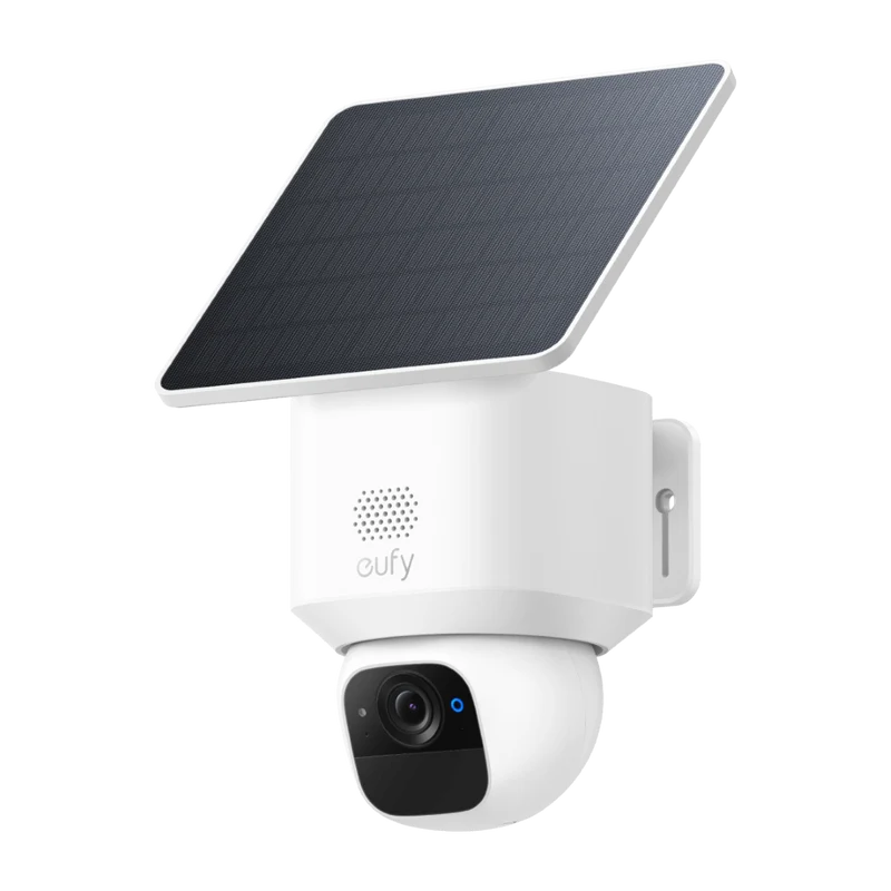 Eufy SoloCam E30 | 2K | 360° Pan-Tilt | AI-Tracking | Draadloze Beveiligingscamera | Zonne-energie