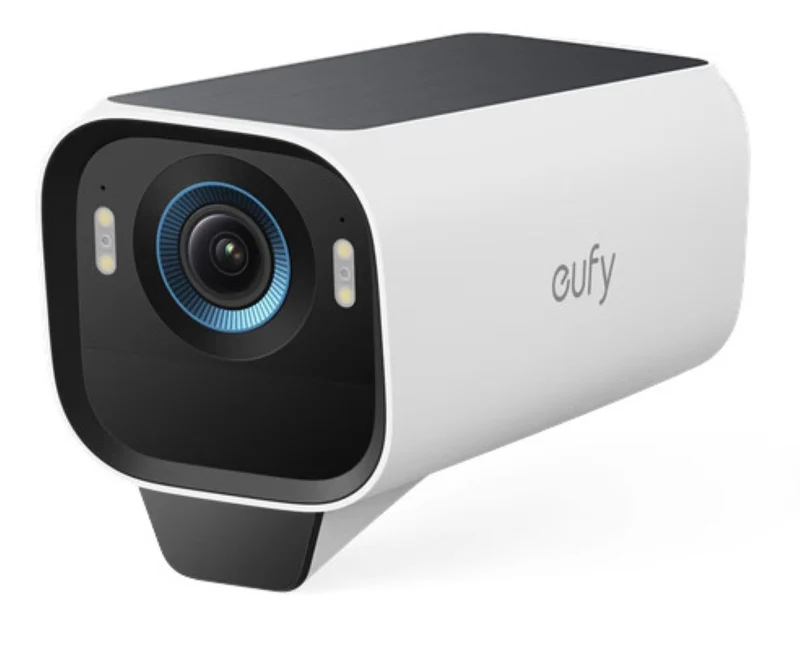 Eufy EufyCam S3 Pro | 4K | Zonnepaneel | 1 Jaar Batterij | Kleurennachtzicht | AI-Detectie | Uitbreidingscamera voor HomeBase 3