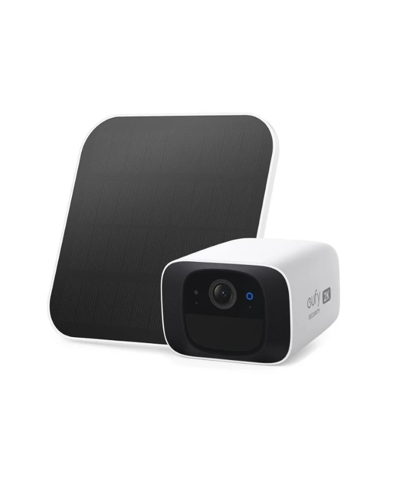 Eufy SoloCam C210 | 2K | Zonnepaneel | 100% Draadloos | AI-Detectie | 8GB Opslag | IP67