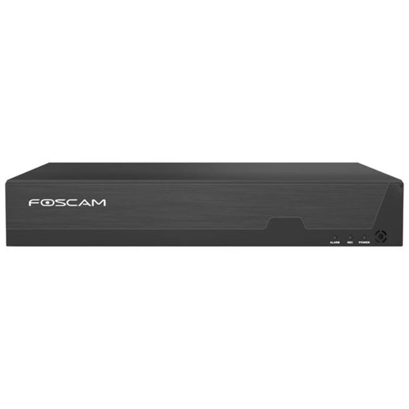 Foscam FNA216H | 16-kanaals 4K NVR Recorder | Max 2×16TB HDD | H.264+ | ONVIF | HDMI | Plug & Play | Zwart