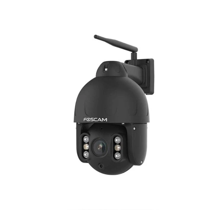 Foscam SD8P | 8MP 4K WiFi PTZ Camera | 4x Optische Zoom | 355° Pan + 90° Tilt | IR Nachtzicht 20m | Dual-band WiFi | IP66 | ONVIF | Zwart