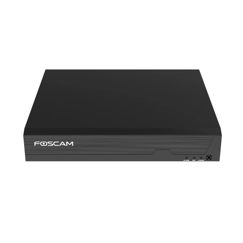 Foscam FNA108H | 8-kanaals 4K NVR Recorder | Max 1×16TB HDD | H.264+ | ONVIF | HDMI | Plug & Play | Zwart