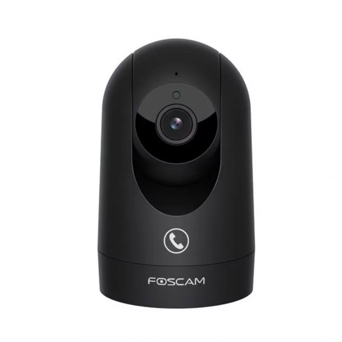 Foscam R8M | 8MP 4K WiFi Indoor PTZ Camera | 355° Pan + 90° Tilt | 2.8mm Vast | 108° | IR Nachtzicht 8m | AI Bewegingsdetectie | Dual-band WiFi | SD 256GB | Zwart