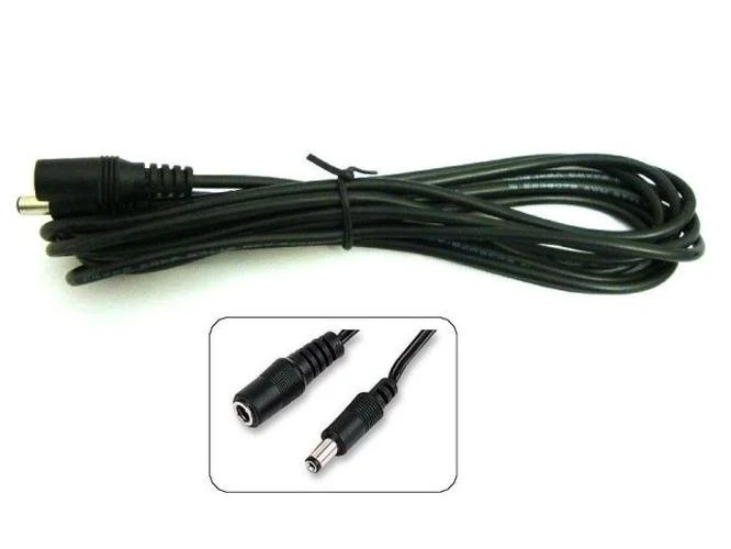 Foscam 12V Verlengkabel Zwart – 3 Meter