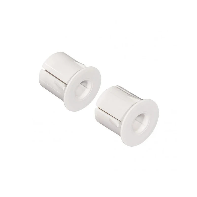 Adaptateur en plastique pour encastrement, blanc, diamètre 19 mm