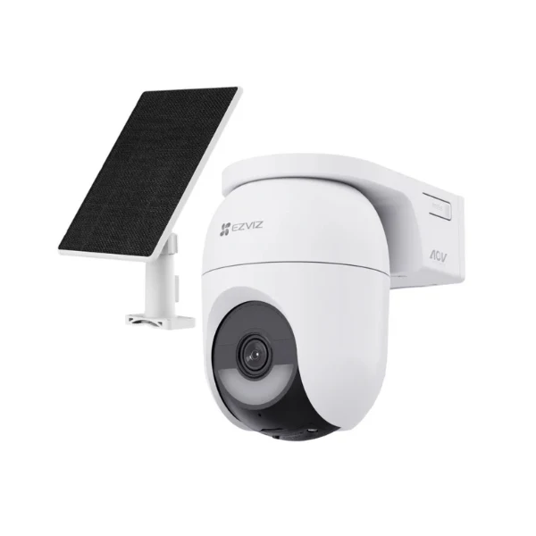 NEW! EZVIZ CB8 Solar 4G + WiFi 2K Smart AI Battery Camera Kit | Solar Panel