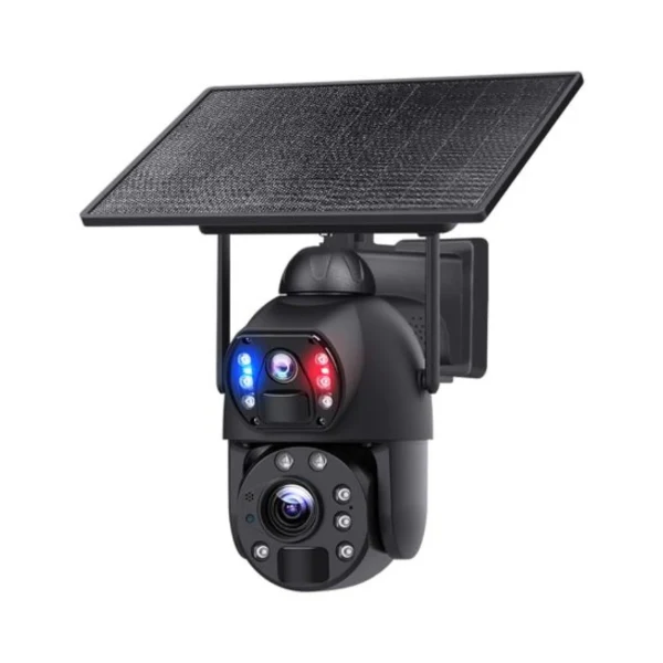 NEW! 6MP 20X Zoom WiFi Solar Dual Lens PTZ Camera | 20× OPTICAL ZOOM | Metal | Up to 200m