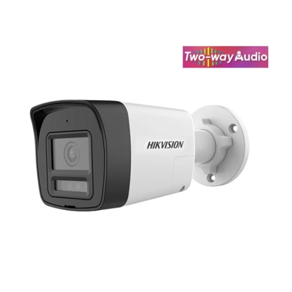 NEW! Hikvision 2MP Two Way Audio & Siren Fixed Camera | Active strobe light and audio alarm 20M | *Requires HQHI/XT DVR*
