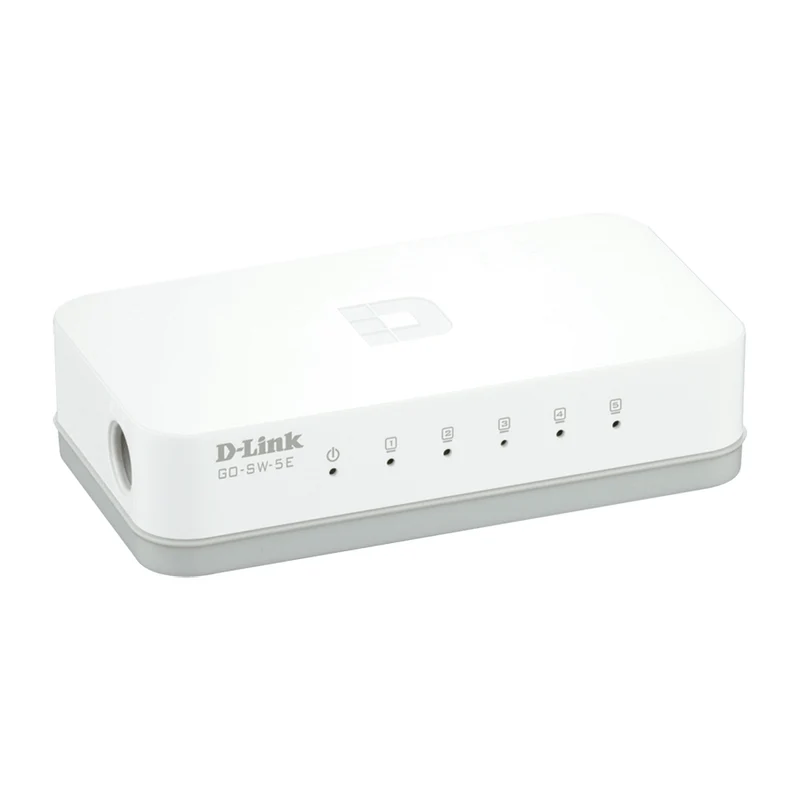 5-Port Fast Ethernet Unmanaged Desktop Switch - GO-SW-5E