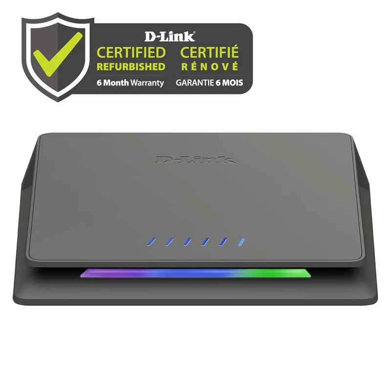 [Certified Refurbished] 6-Port Multi-Gigabit Gaming Switch - DMS-106XT/RE