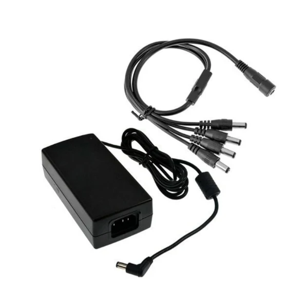 5amp Adapter with 4 Way Splitter Cable