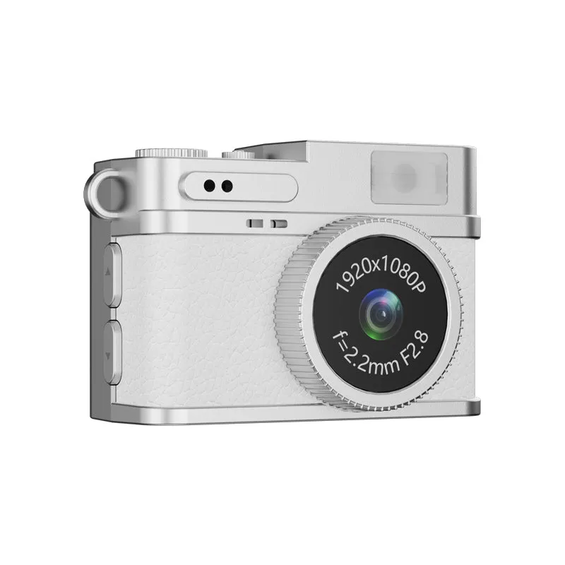 RETRO Wearable Small Camera NanoToy design for Yong People Outdoor sports games For Shooting 1080P Video and 20MP Photos.